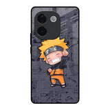 Orange Chubby IQOO Z9s Pro 5G Glass Back Cover Online