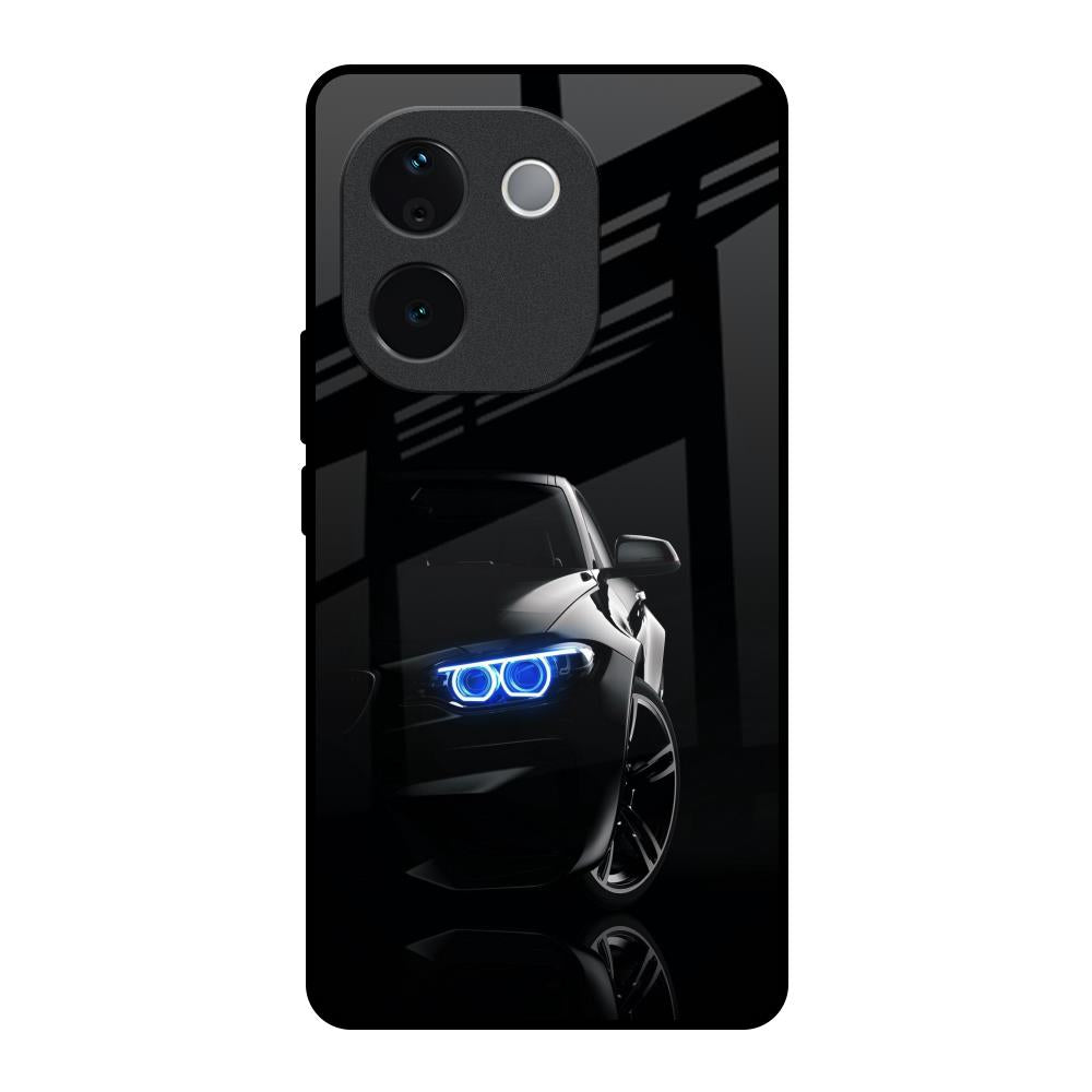 Car In Dark IQOO Z9s Pro 5G Glass Back Cover Online