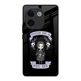 Touch Me & You Die IQOO Z9s Pro 5G Glass Back Cover Online