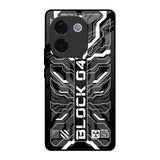 Monochrome Magic IQOO Z9s Pro 5G Glass Back Cover Online