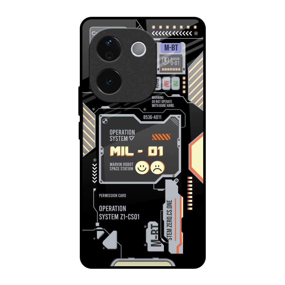 Exposed Parts IQOO Z9s Pro 5G Glass Back Cover Online