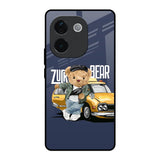 Adventurous Bear IQOO Z9s Pro 5G Glass Back Cover Online