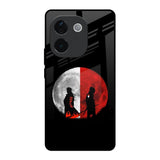 Anime Red Moon IQOO Z9s Pro 5G Glass Back Cover Online