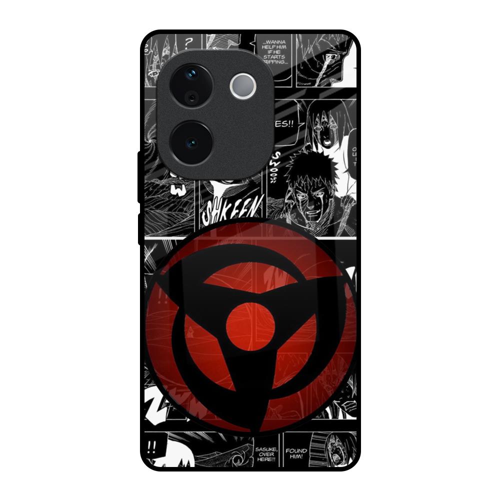 Sharingan IQOO Z9s Pro 5G Glass Back Cover Online