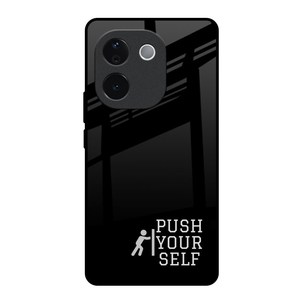 Push Your Self IQOO Z9s Pro 5G Glass Back Cover Online