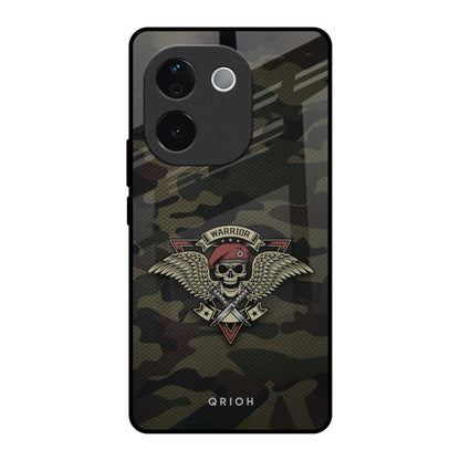 Army Warrior IQOO Z9s Pro 5G Glass Back Cover Online
