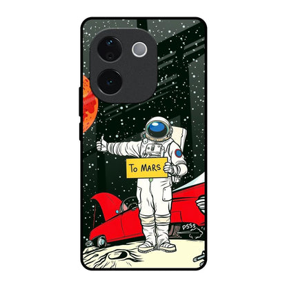 Astronaut on Mars IQOO Z9s Pro 5G Glass Back Cover Online