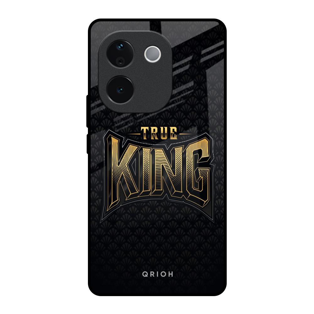 True King IQOO Z9s Pro 5G Glass Back Cover Online