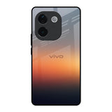Aesthetic Orange IQOO Z9s Pro 5G Glass Back Cover Online