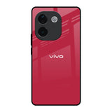Solo Maroon IQOO Z9s Pro 5G Glass Back Cover Online