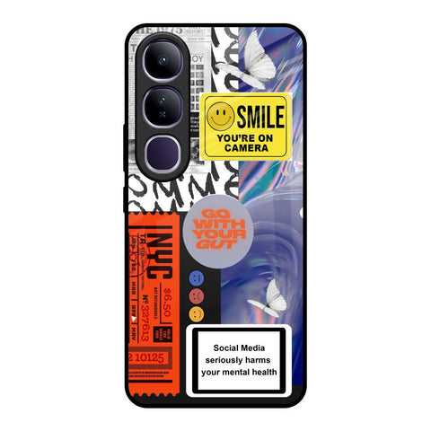 Smile for Camera Vivo Y300 5G Glass Back Cover Online