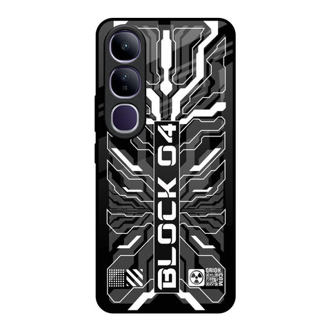 Monochrome Magic Vivo Y300 5G Glass Back Cover Online
