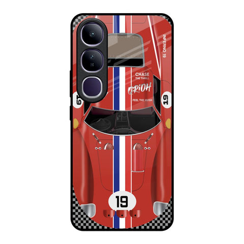 Racing Vintage Vivo Y300 5G Glass Back Cover Online