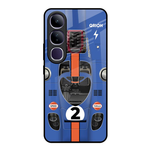 Car Adiction Vivo Y300 5G Glass Back Cover Online