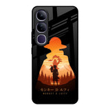 Luffy One Piece Vivo Y300 5G Glass Back Cover Online