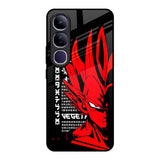 Red Vegeta Vivo Y300 5G Glass Back Cover Online
