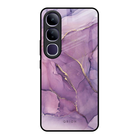 Purple Gold Marble Vivo Y300 5G Glass Back Cover Online