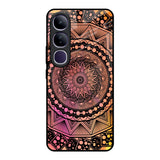 Floral Mandala Vivo Y300 5G Glass Back Cover Online