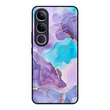 Alcohol ink Marble Vivo Y300 5G Glass Back Cover Online
