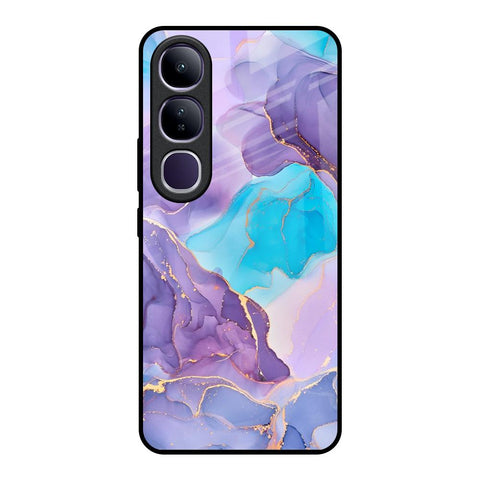 Alcohol ink Marble Vivo Y300 5G Glass Back Cover Online