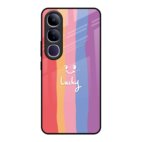 Lucky Abstract Vivo Y300 5G Glass Back Cover Online