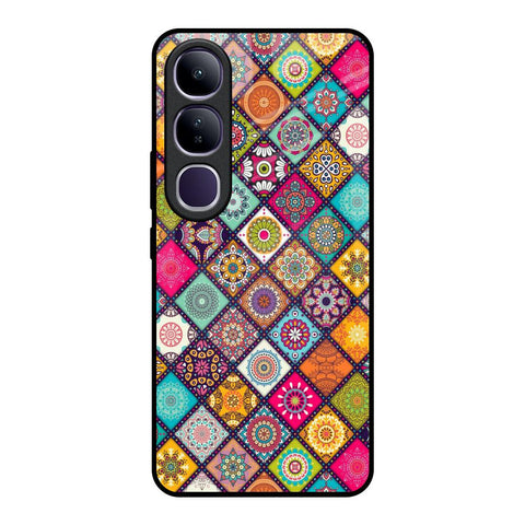 Multicolor Mandala Vivo Y300 5G Glass Back Cover Online