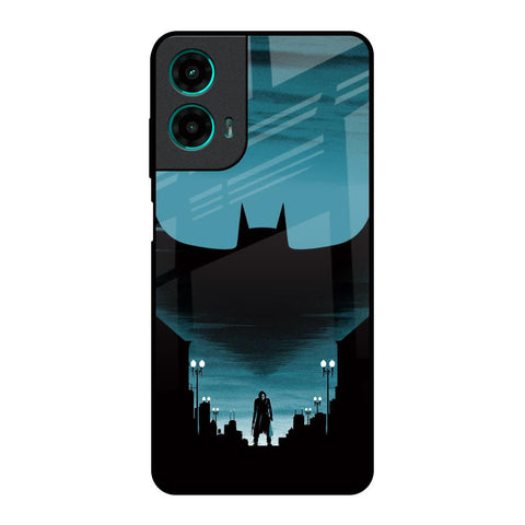 Cyan Bat Motorola G35 5G Glass Back Cover Online
