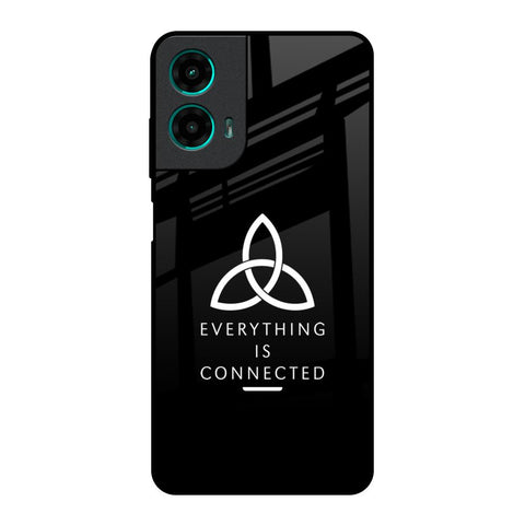 Everything Is Connected Motorola G35 5G Glass Back Cover Online