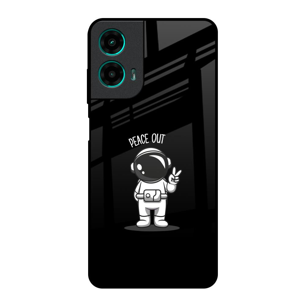 Peace Out Astro Motorola G35 5G Glass Back Cover Online