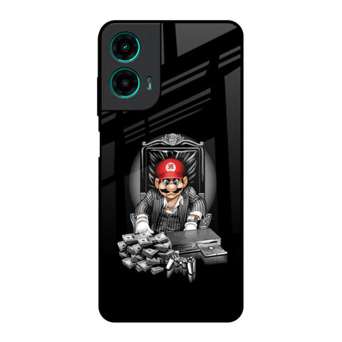 Dark Secret Motorola G35 5G Glass Back Cover Online