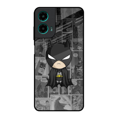 Cartoon Art Motorola G35 5G Glass Back Cover Online