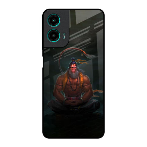 Lord Hanuman Animated Motorola G35 5G Glass Back Cover Online