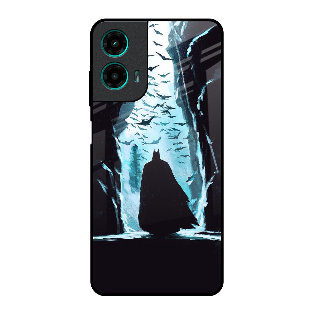 Dark Man In Cave Motorola G35 5G Glass Back Cover Online