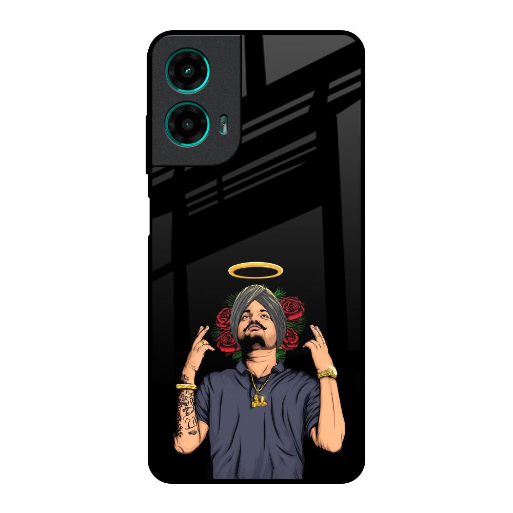 Punjabi Singer Poster Motorola G35 5G Glass Back Cover Online