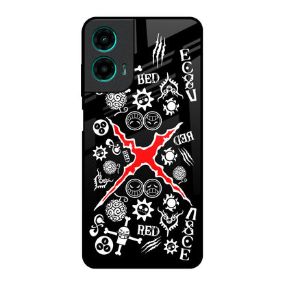 Red Zone Motorola G35 5G Glass Back Cover Online