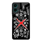 Red Zone Motorola G35 5G Glass Back Cover Online