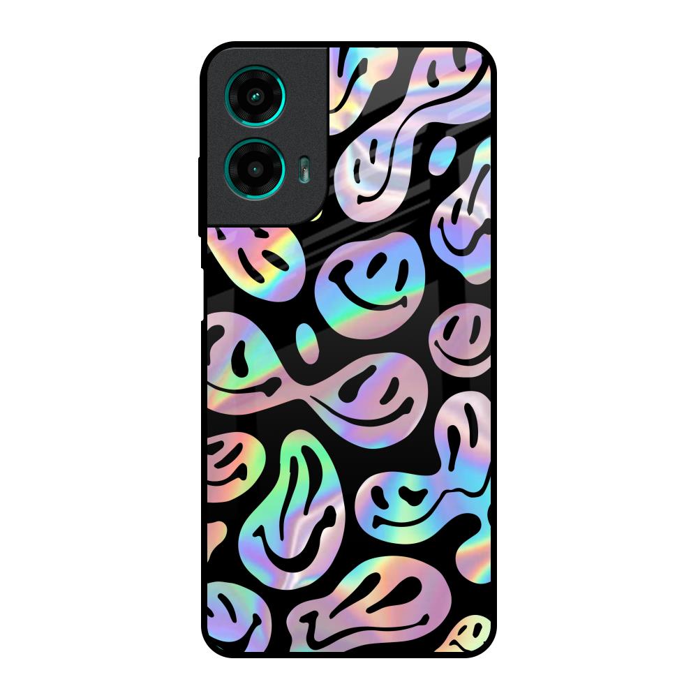 Acid Smile Motorola G35 5G Glass Back Cover Online