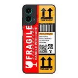 Handle With Care Motorola G35 5G Glass Back Cover Online