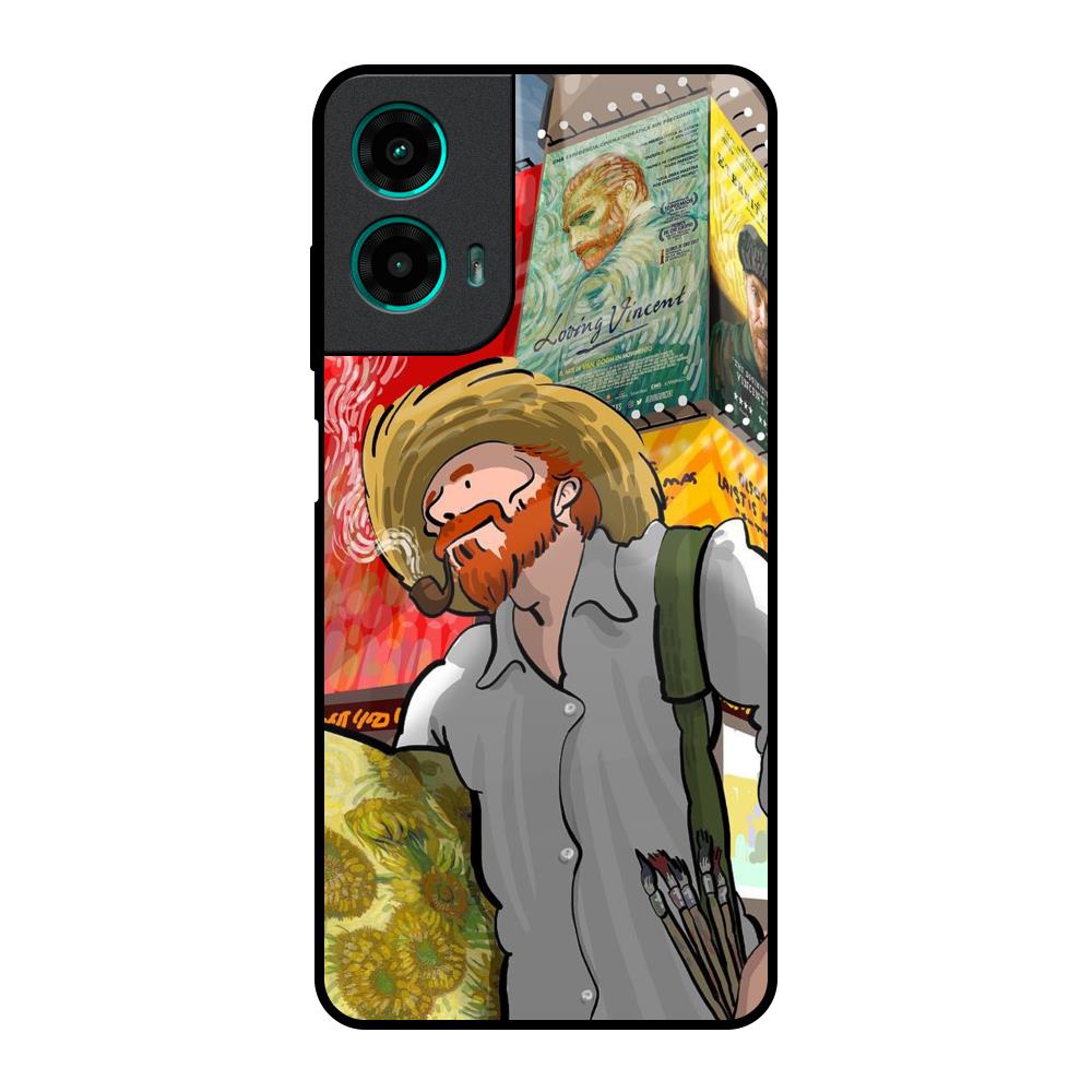 Loving Vincent Motorola G35 5G Glass Back Cover Online