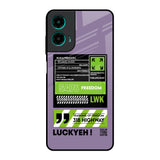 Run & Freedom Motorola G35 5G Glass Back Cover Online