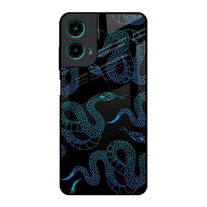 Serpentine Motorola G35 5G Glass Back Cover Online