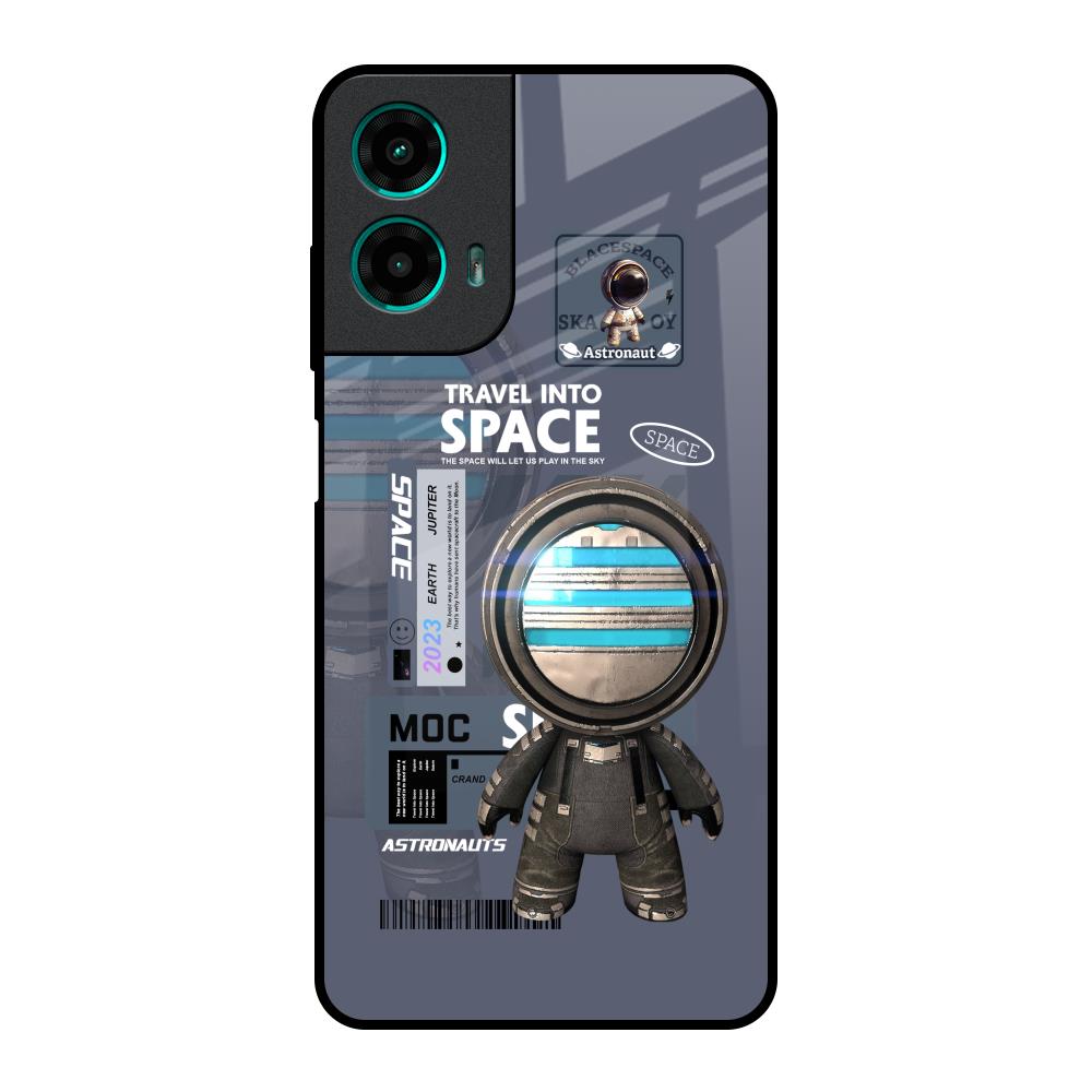 Space Travel Motorola G35 5G Glass Back Cover Online