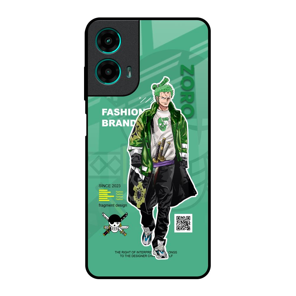 Zoro Bape Motorola G35 5G Glass Back Cover Online