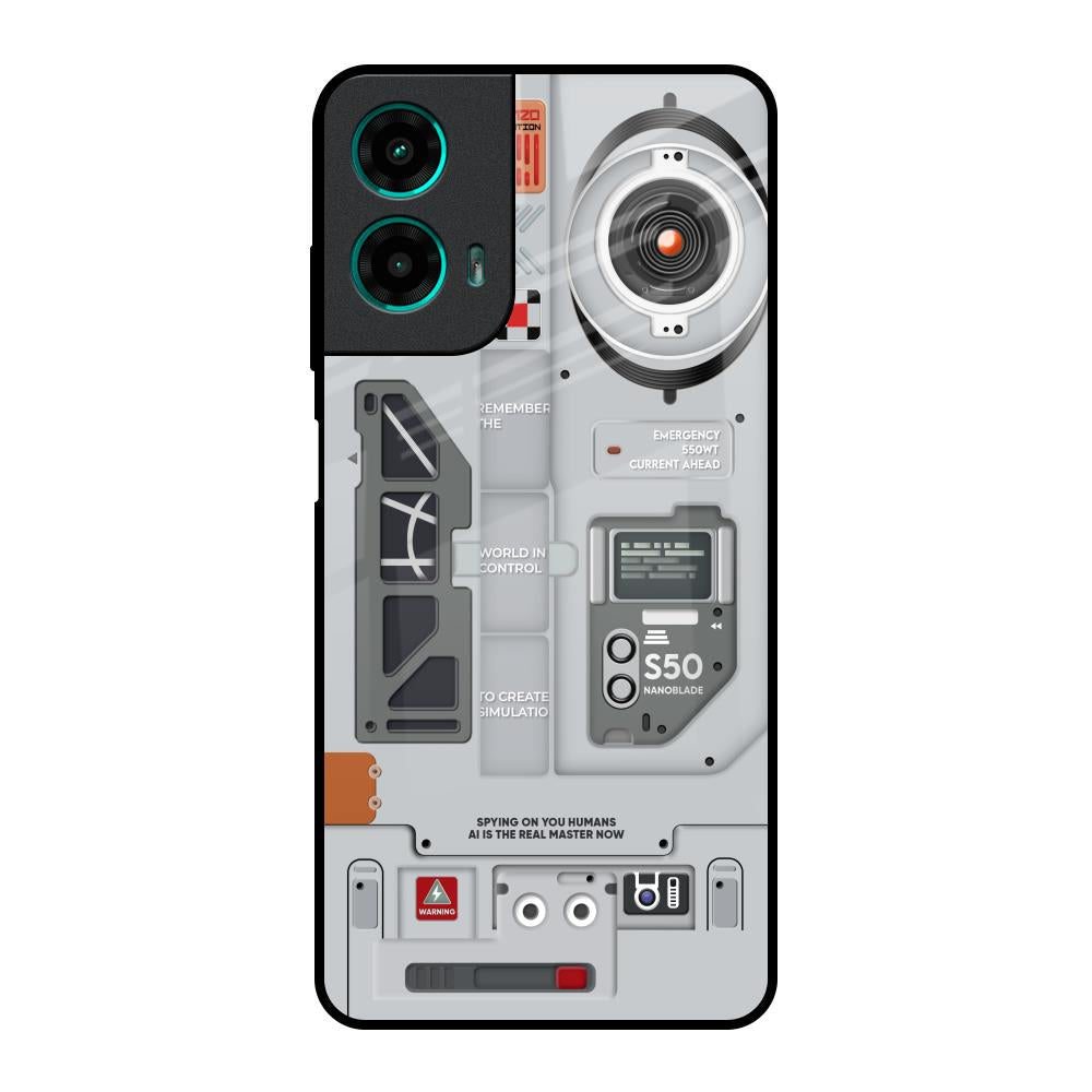 Plasma Shield Motorola G35 5G Glass Back Cover Online