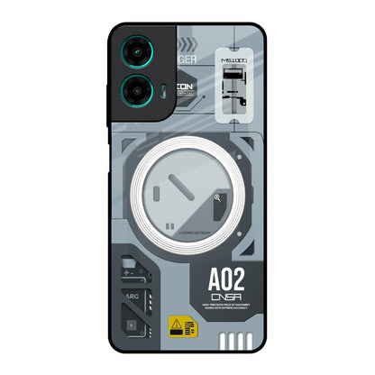 Modern Technology Motorola G35 5G Glass Back Cover Online