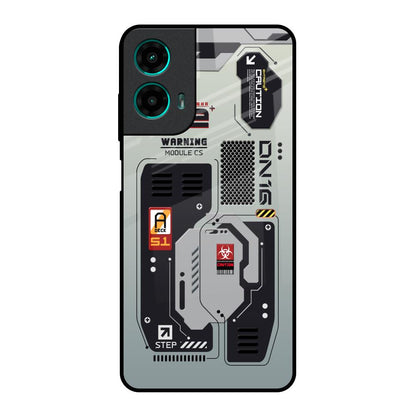 Techno Vibes Motorola G35 5G Glass Back Cover Online