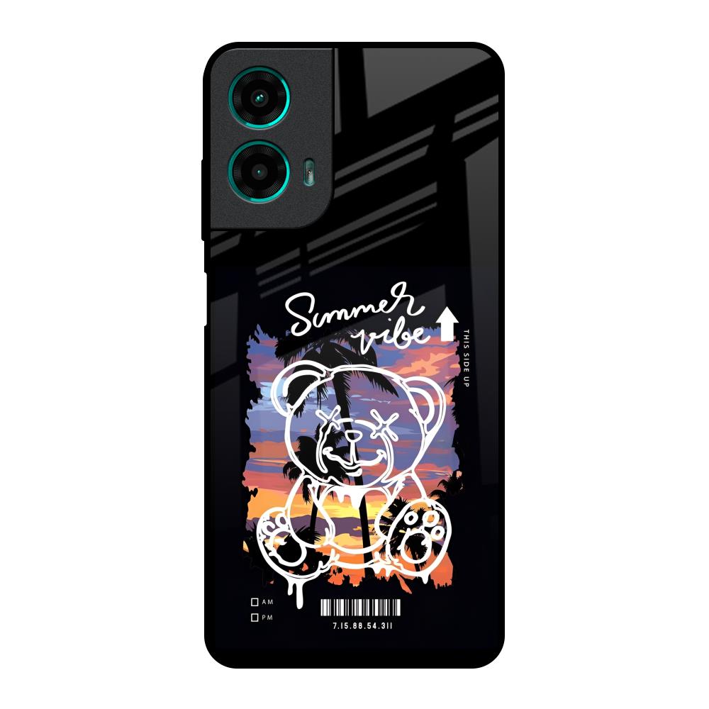 Summer Vibe Motorola G35 5G Glass Back Cover Online