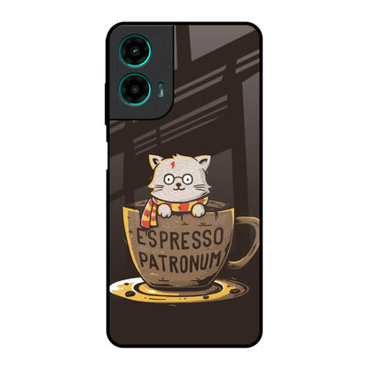 Tea With Kitty Motorola G35 5G Glass Back Cover Online