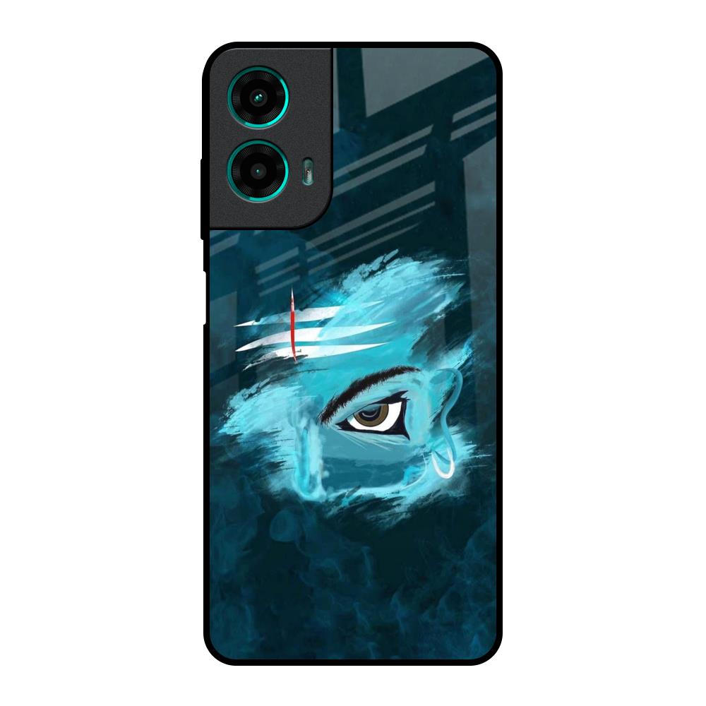 Power Of Trinetra Motorola G35 5G Glass Back Cover Online