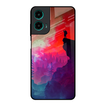 Dream So High Motorola G35 5G Glass Back Cover Online